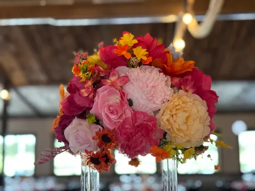Bright Premade Floral Centerpiece Extra Large (Floral Stand Topper)