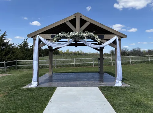 White Cotton 1pc Floral Arch Swag 