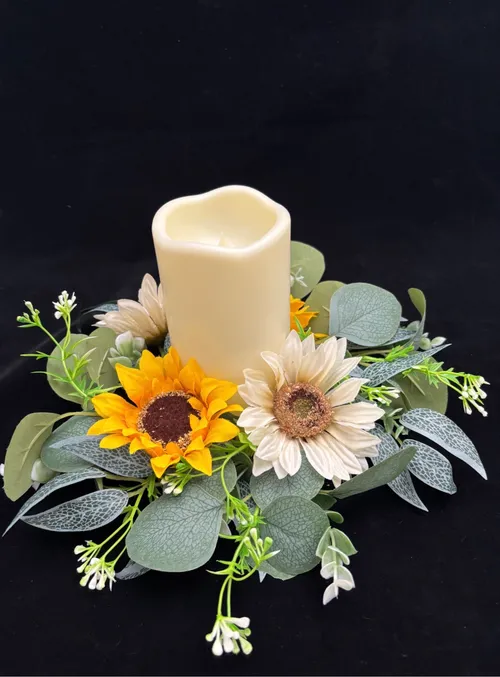 Sunflower Floral Ring
