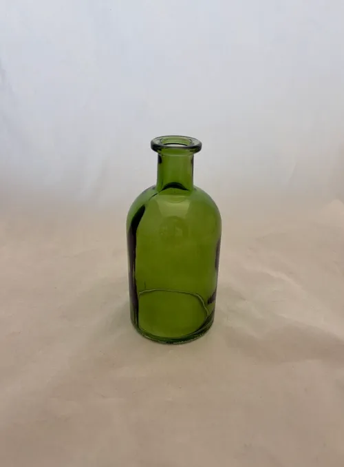 5in Green Apothecary Jar
