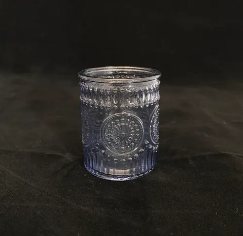 Blue Circle Votive