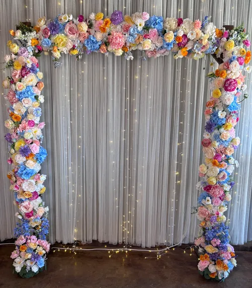 Cottage Premade Floral Arch Bundle 2