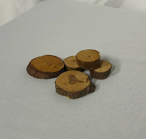 Mini Wood Slab Centerpiece