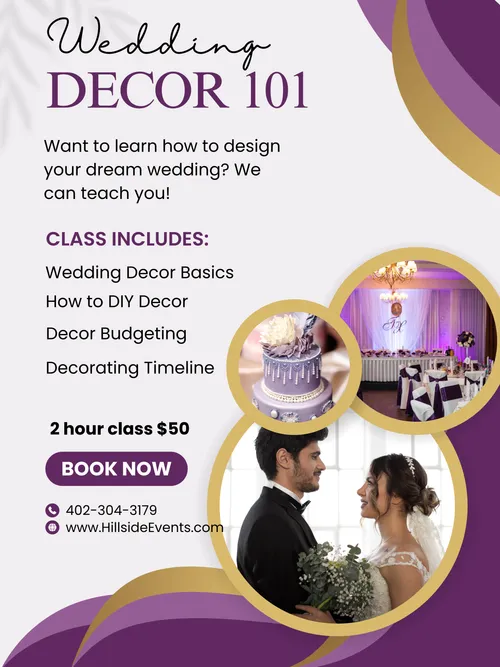 Decor 101 Class Saturday April 11th 1:00pm-3:00pm