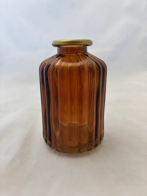 Amber Apothecary Jar 3