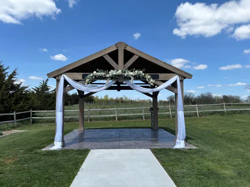 40ft White Arbor Fabric 