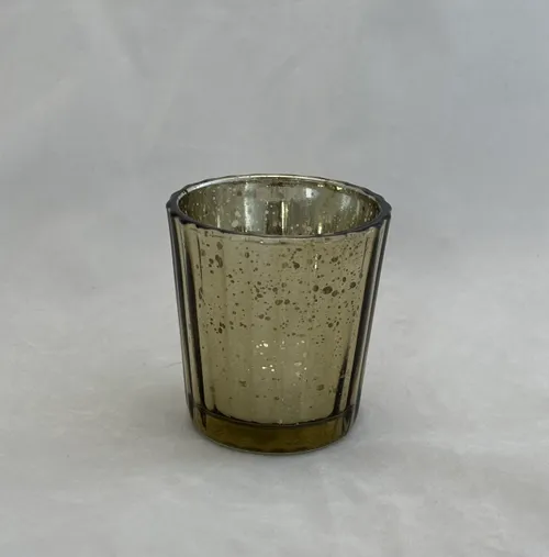 Ribbed Mercury Votive 
