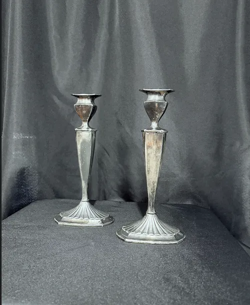 Silver Taper (Set of 2)