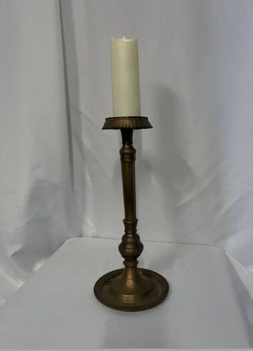 Antique Brass Pillar XL 2