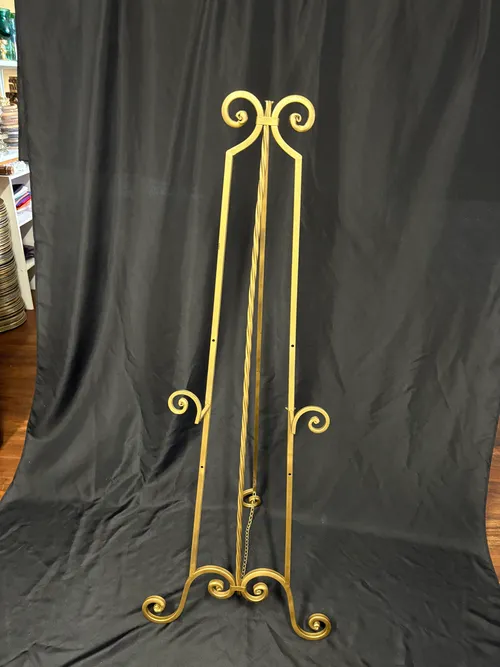 49 Inch Metal Gold Easel