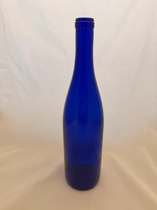 Blue Wine Bottles