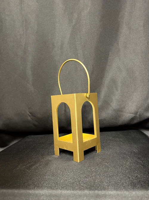Gold Lantern Small Metal