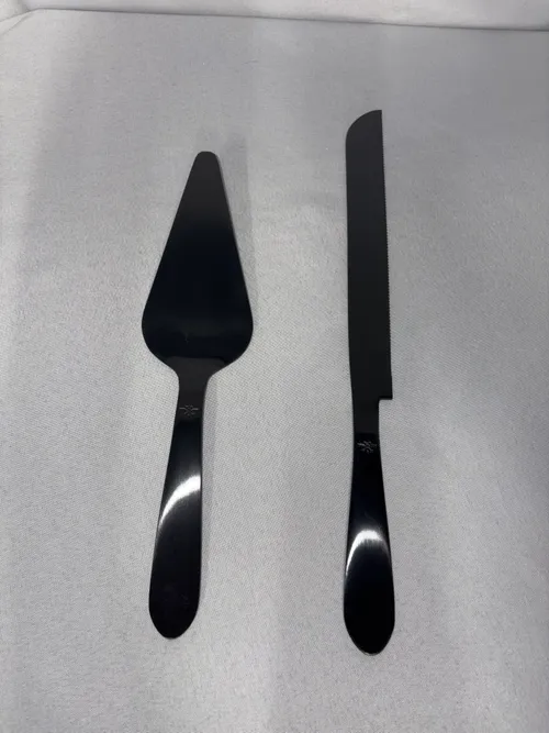 Black Cake Utensils (2pc)