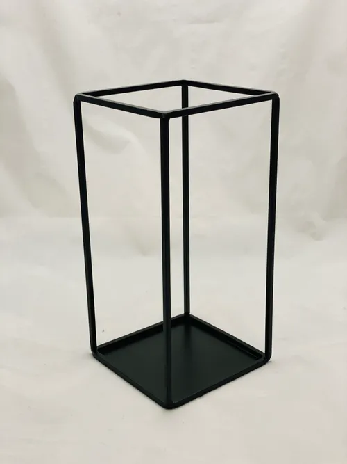 Black Metal Lantern 