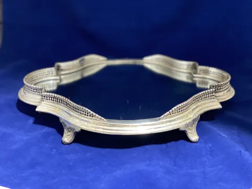 Silver Mirror Tray