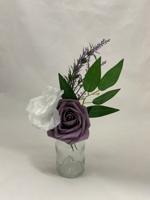 Lavender Premade Small Vase 3