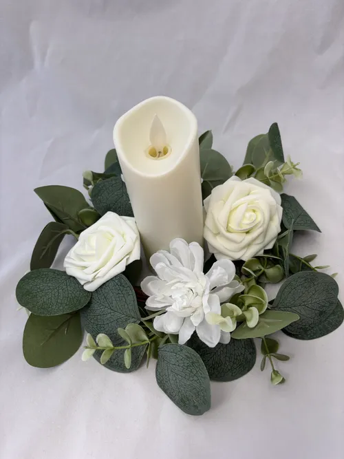 Classic White Floral Ring