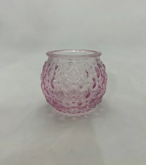 Pink Round Votive