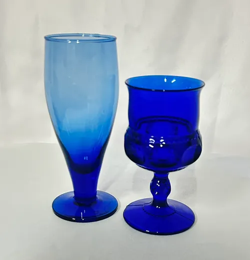 Cobalt Blue Estate Glassware