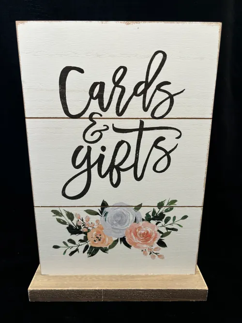 Floral Cards/Gifts Sign