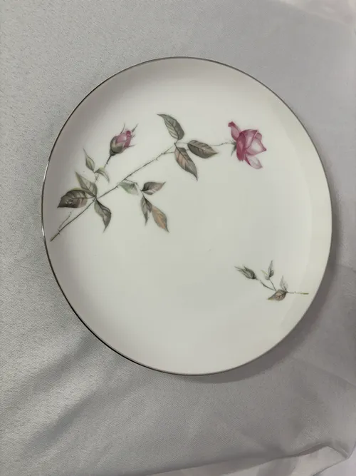 Plate- Rose Design 