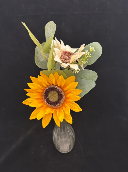 Sunflower Premade Floral Medium Vase 1