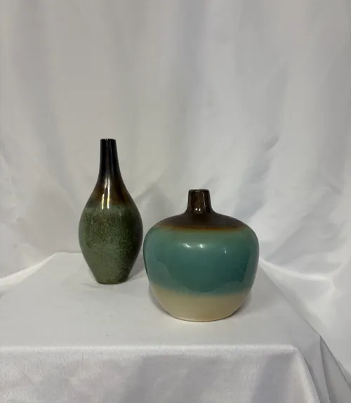 Turquoise Vase (Set of 2) 