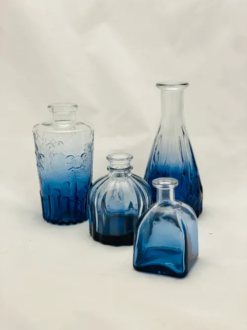 Mini Blue Bud Vase