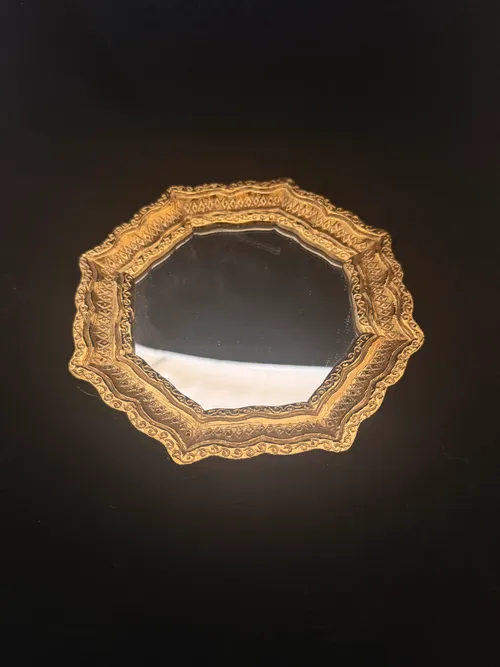 7 In Ornate Gold Mirror