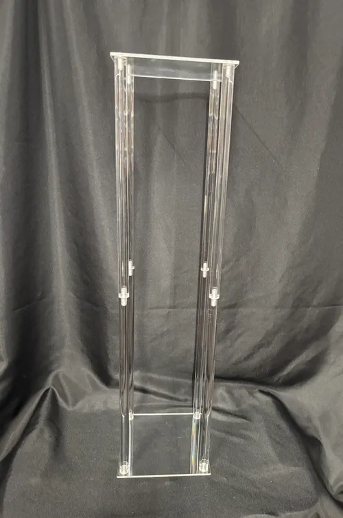 Clear Acrylic Flower Stand 
