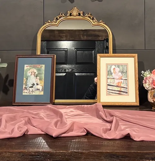 Gold Vintage Mirror