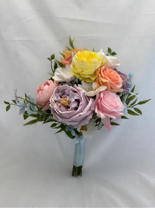 Custom Artificial Bridesmaid Bouquet 