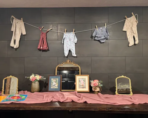 Girl Baby Clothes Banner 