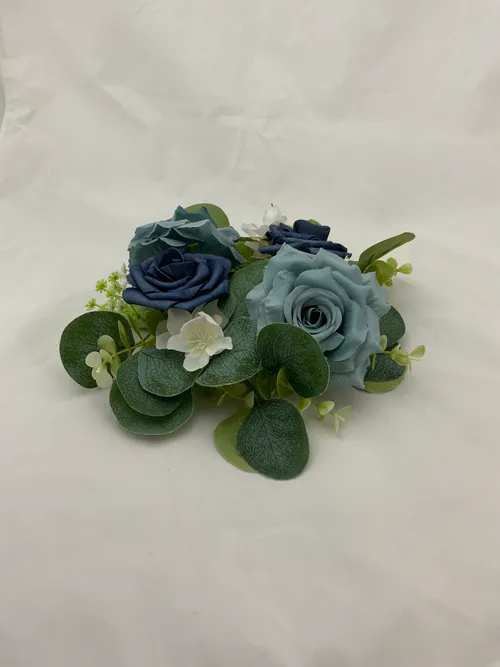 Blue Floral Ring