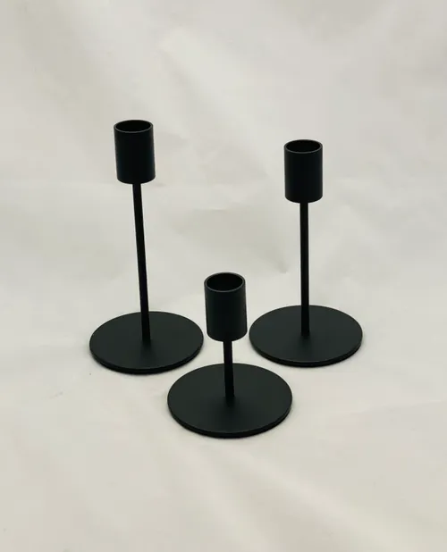 Black Taper 3pc Set 