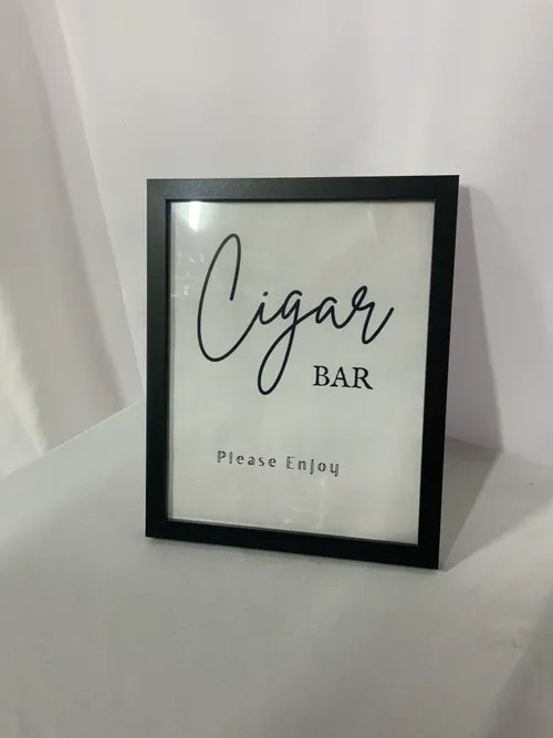 Cigar Bar Sign