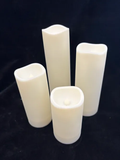 Ivory Outdoor Candles (Set of 12) 2