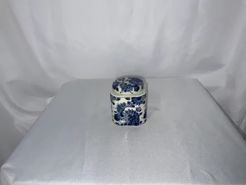 Blue and White Small Ginger Jar