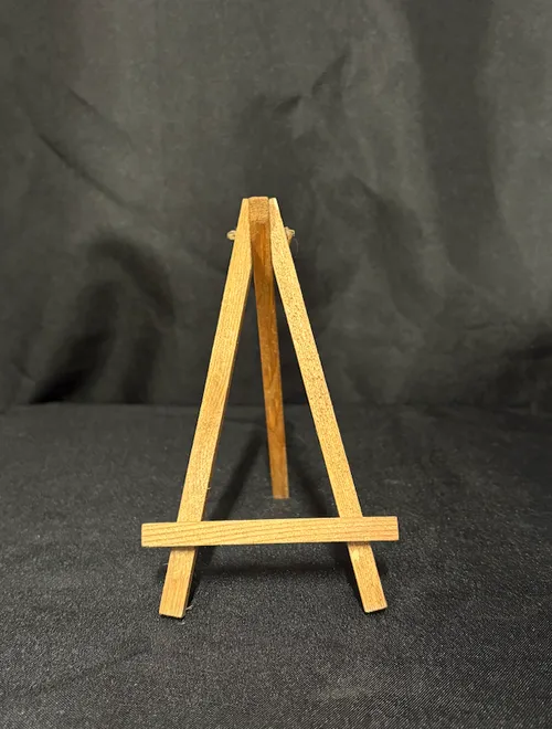 Brown Wood Tabletop Easels