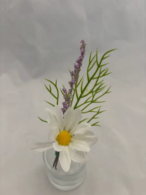 Wildflower Lavender Premade Floral Mini Vase