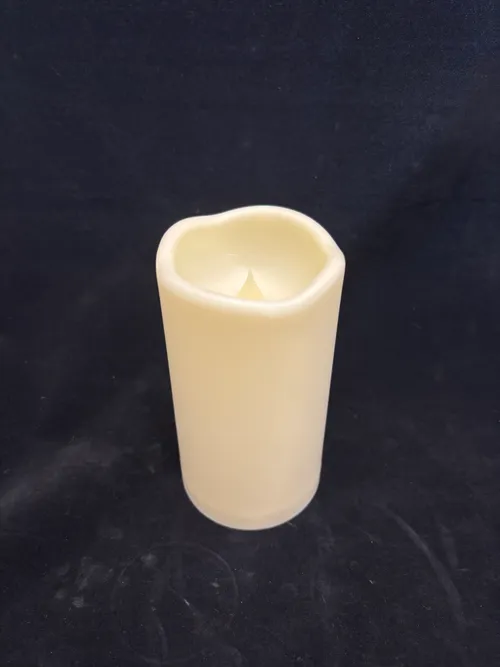 Ivory Pillar Outdoor Candle 3