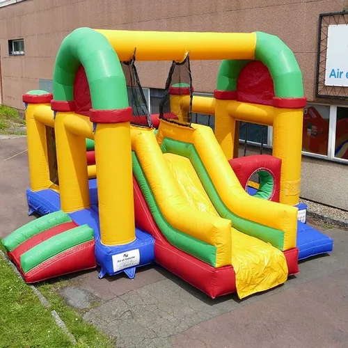 Complexe Toboggan + Tunnel – structure gonflable en location