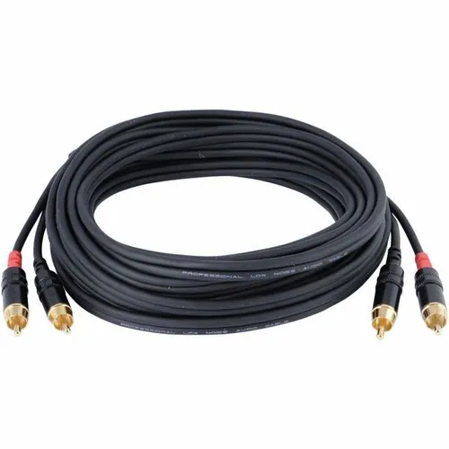 Câble audio double RCA (Cinch) – 6 m – Neutrik Rean