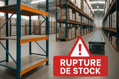 3. Rupture de stock / quantité insufisante