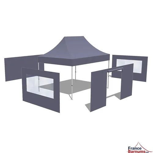 Côtés optionnels pour barnum pliant 3x4,5M