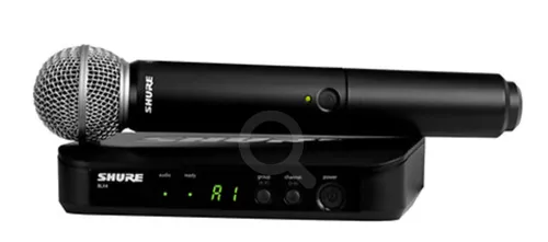 Location micro sans fil Shure BLX24/SM58 (bande M17) 