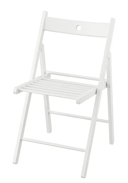 Location chaise pliante blanche