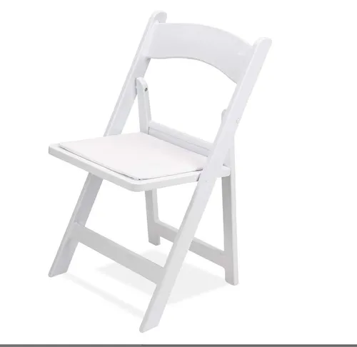 White Resin Garden chairs