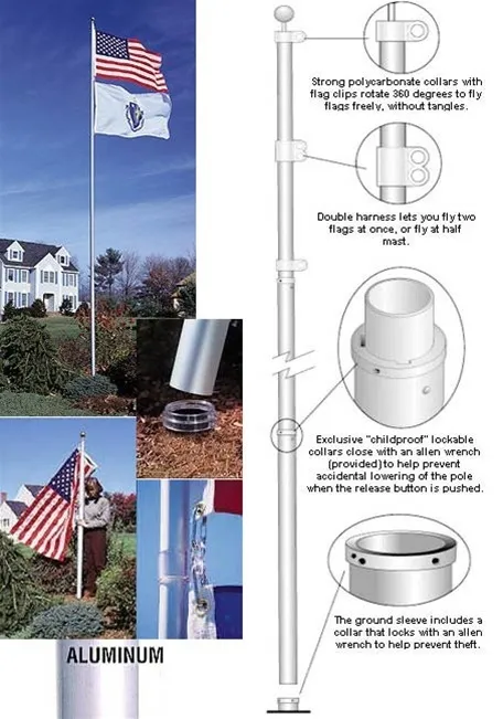 Telescopic Flag Poles