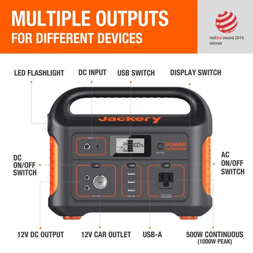 Jackery 500 – Power Bank
